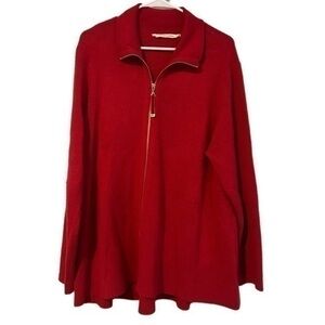 Soft Surroundings Plus Size Red Jack